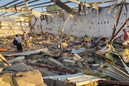 افزایش شمار قربانیان حمله آمریکا به مرکز اسکان مهاجران یمن به ۶۸ نفر