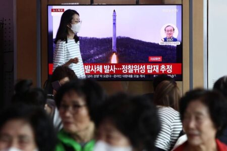 کره شمالی موشک بالستیک آزمایش کرد