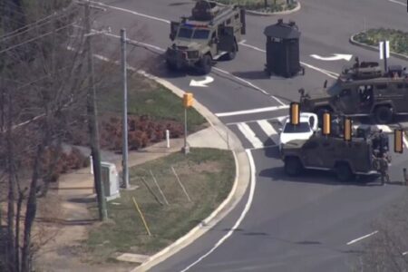 حادثه امنیتی مقابل ساختمان «سیا» در ایالت ویرجینیا آمریکا