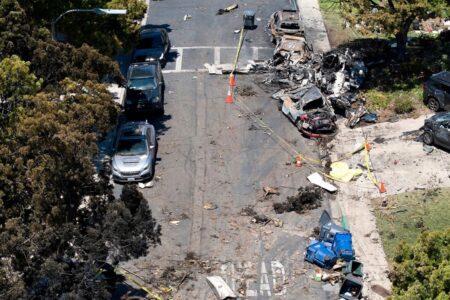 سقوط هواپیما در سن‌دیگو؛ تمام ۶ سرنشین جان باختند