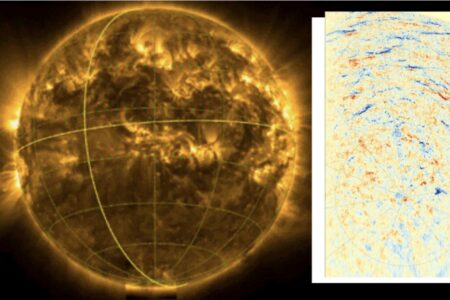 نخستین عکس از قطب جنوب خورشید ثبت شد