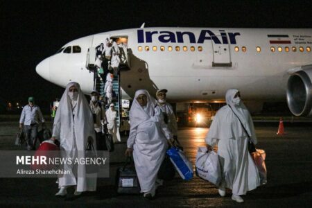 ۱۰ پرواز در یک روز؛ تسریع روند بازگشت حجاج ایرانی به کشور
