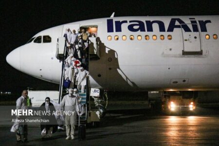 انجام ۸ پرواز مستقیم حجاج به کشور طی امروز