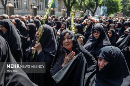 برگزاری آئین بزرگداشت شهدای مبارزه با صهیونیسم در بهشت زهرا (س)