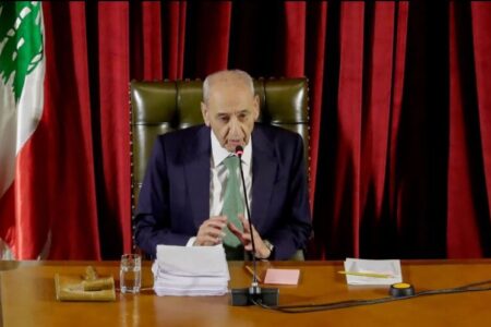 نبیه بری: آمریکا را در قبال تجاوز اسرائیل به لبنان مسئول می‌دانیم