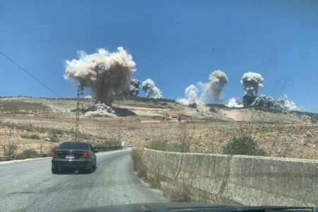 بمباران ۱۶ منطقه در لبنان؛ حملات جنگنده‌های اسرائیلی به اطراف ۲ مدرسه