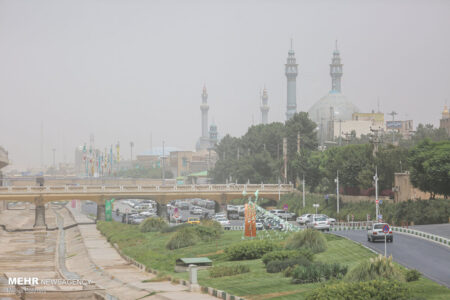پایداری جوی و افزایش آلاینده‌ها در پنج روز آینده در قم