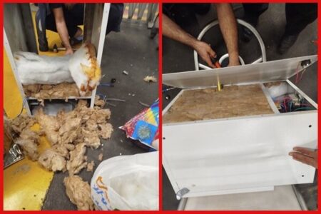 کشف ۶.۵ کیلو مواد روان‌گردان شیشه در دستگاه میوه‌خشک‌کن