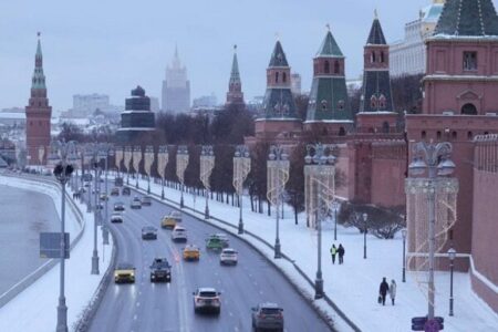 پدافند هوایی روسیه یک پهپاد را در مسیر مسکو سرنگون کرد