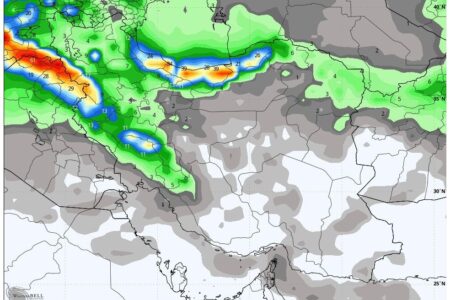 فعالیت سامانه‌های بارشی فعلا تمام شد؛ هشدار آلودگی هوا برای ۶ استان