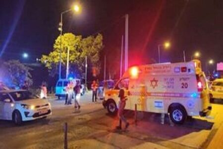 تجمع یهودیان حریدی در قدس اشغالی زیر گرفته شد +فیلم