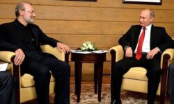 دیدار پوتین و لاریجانی در کرملین