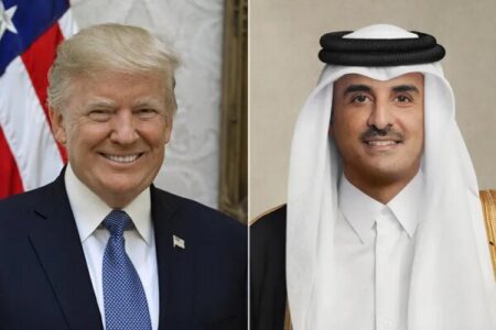 محورهای گفتگوی تلفنی امیر قطر و ترامپ